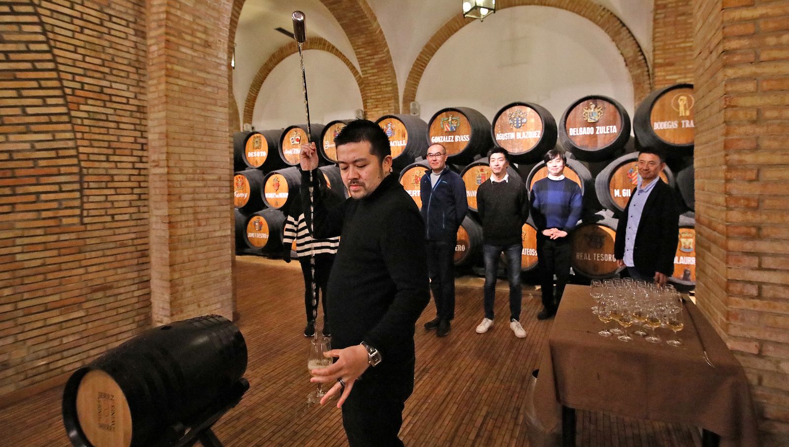 Venenciadores Japoneses en el Consejo