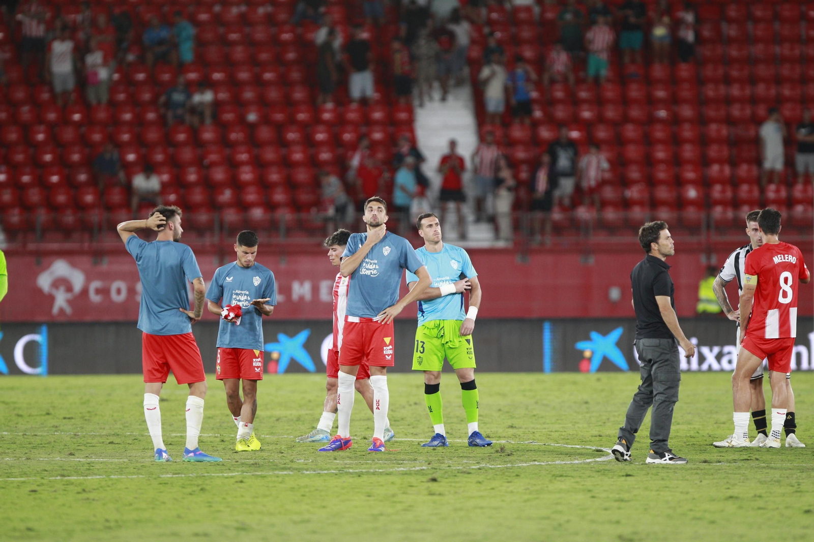 El partido U.D. Almería-C.D. Castellón en imágenes