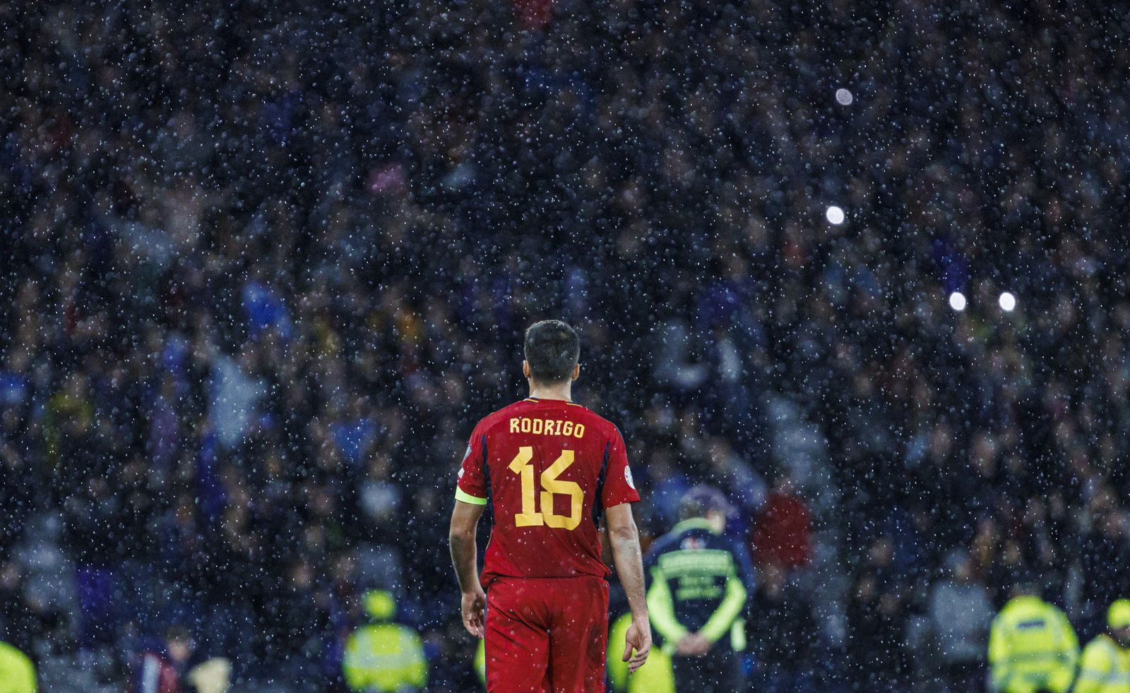 Las fotos del Escocia - España