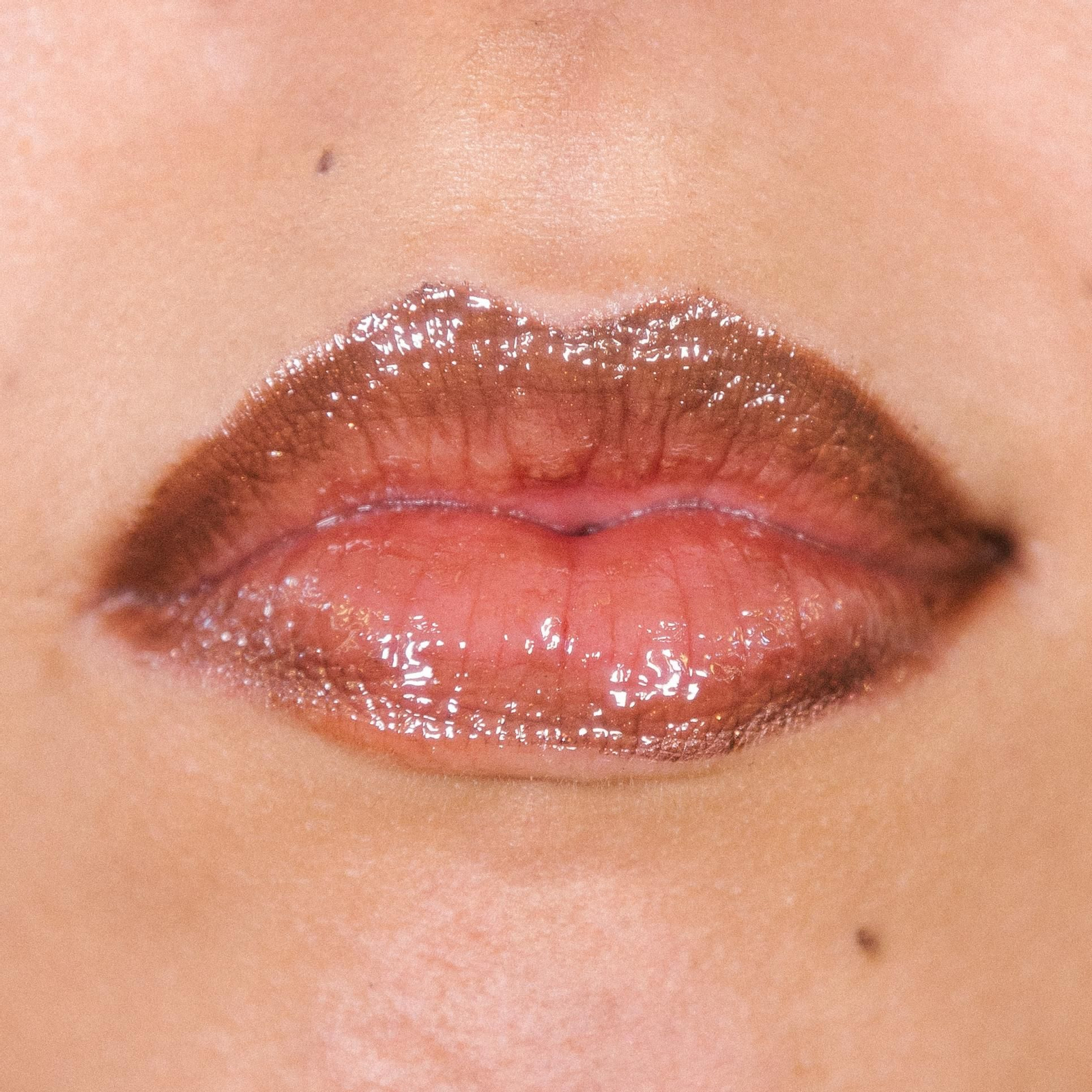Labios con efecto glossy. Labios con efecto glossy.