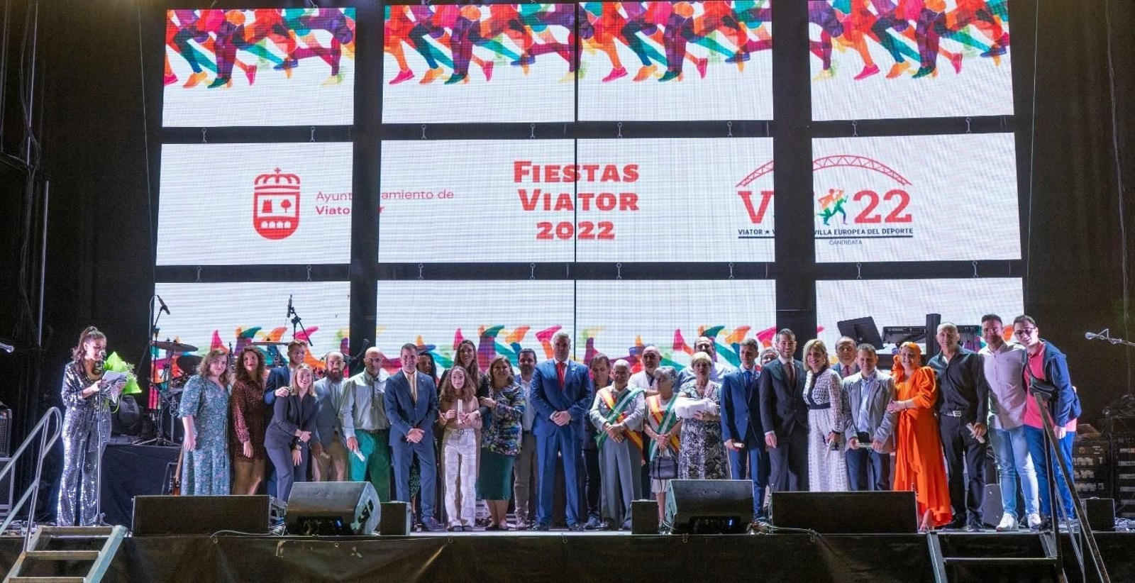 Imagen de la gala de inicio de las fiestas.