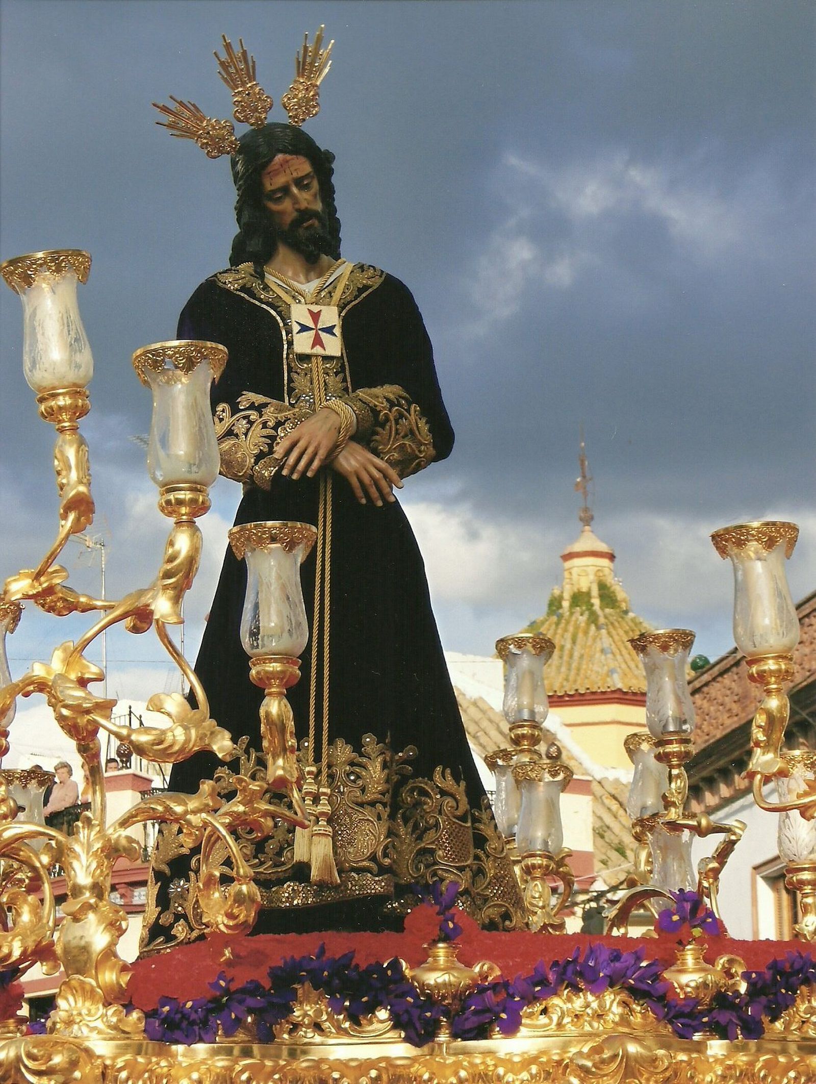 El Cautivo de Paradas en su procesión