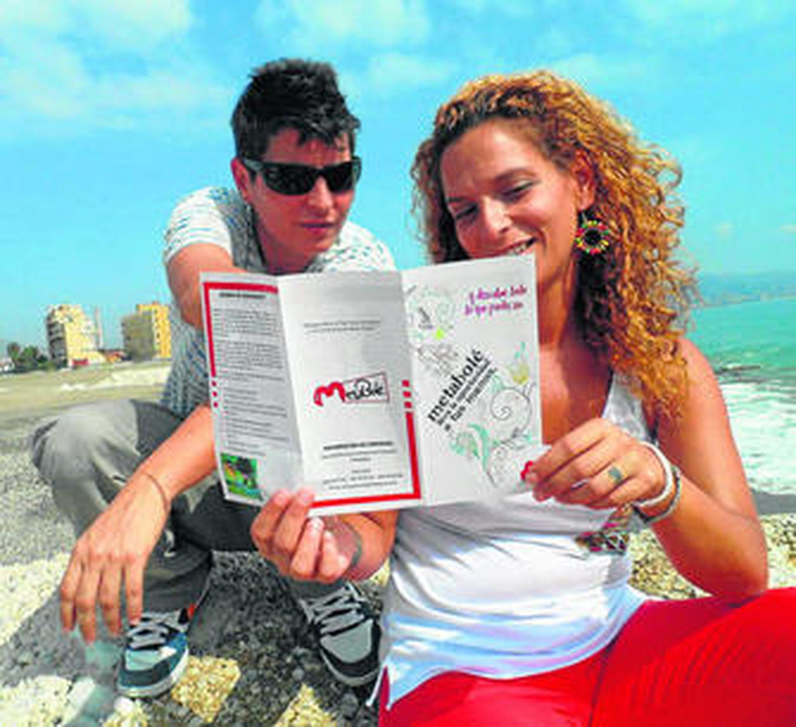 Elena García y Mari Carmen Gómez, fundadoras y trabajadoras de Metabolé.