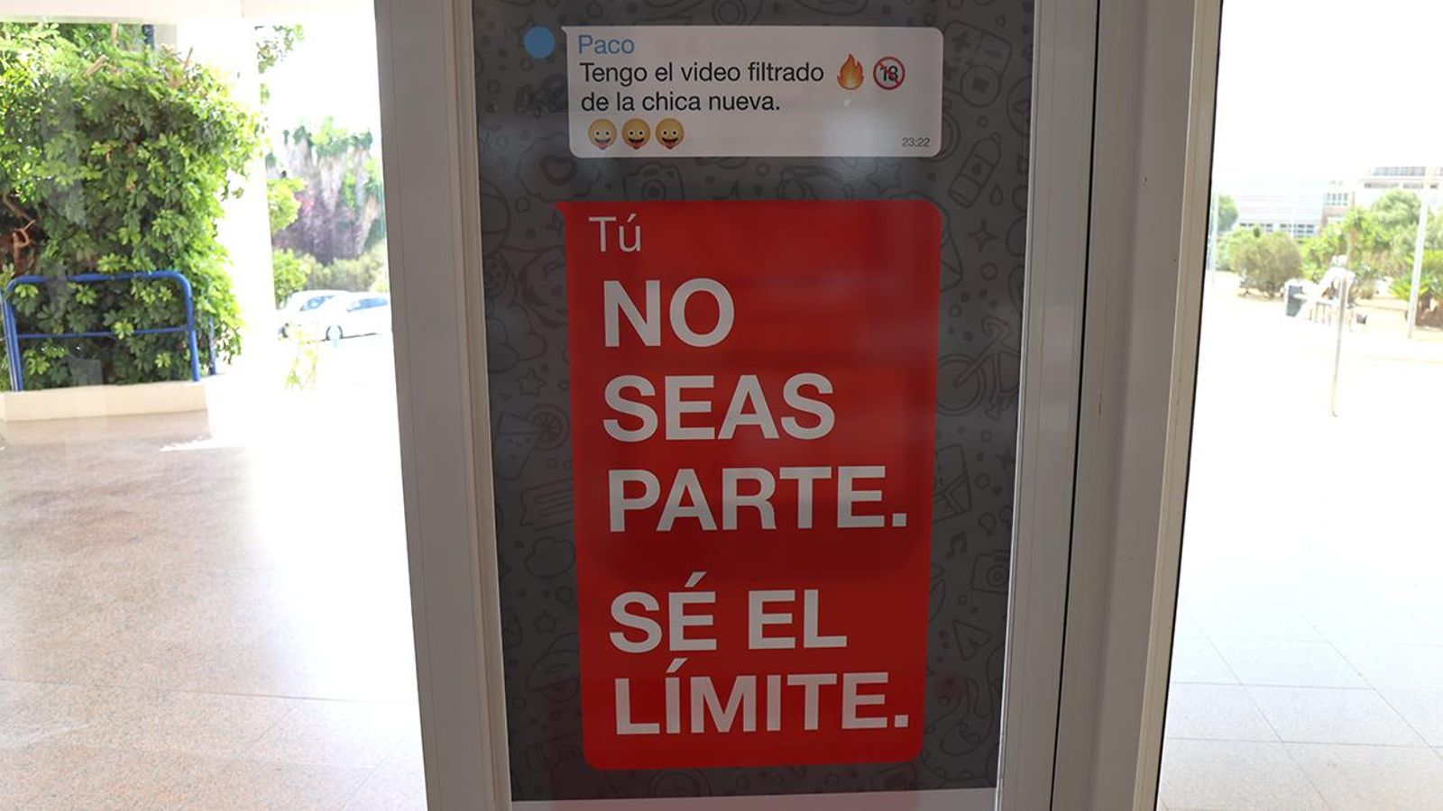 Campaña contra la violencia machista en el Campus de Puerto Real Campaña contra la violencia machista en el Campus de Puerto Real