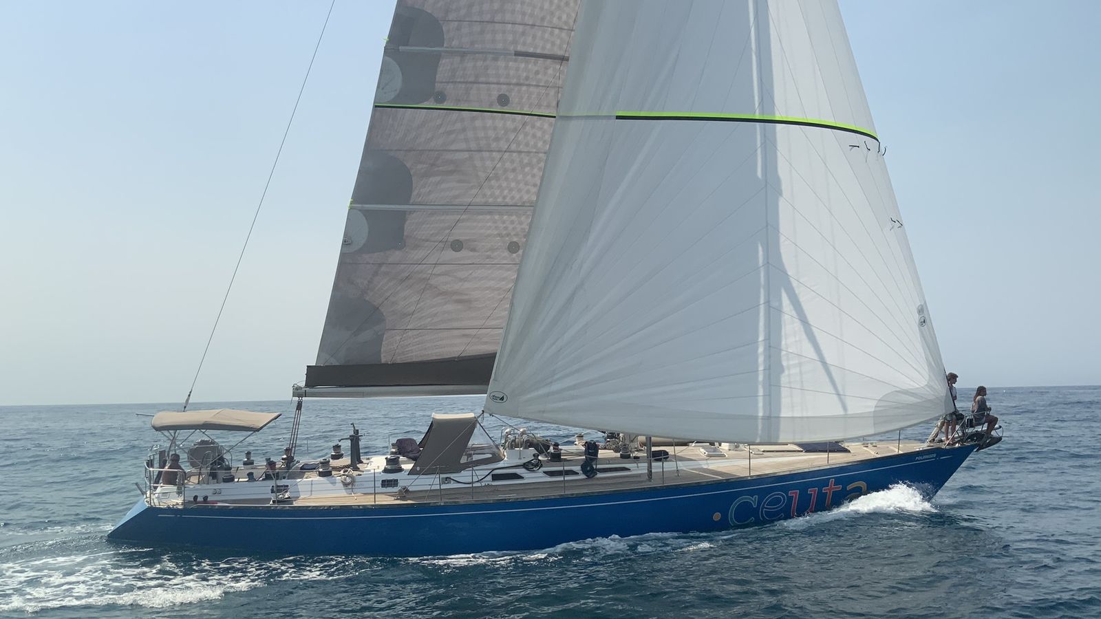 Imagen de la embarcación 'Ceuta' de Sergio Llorca.