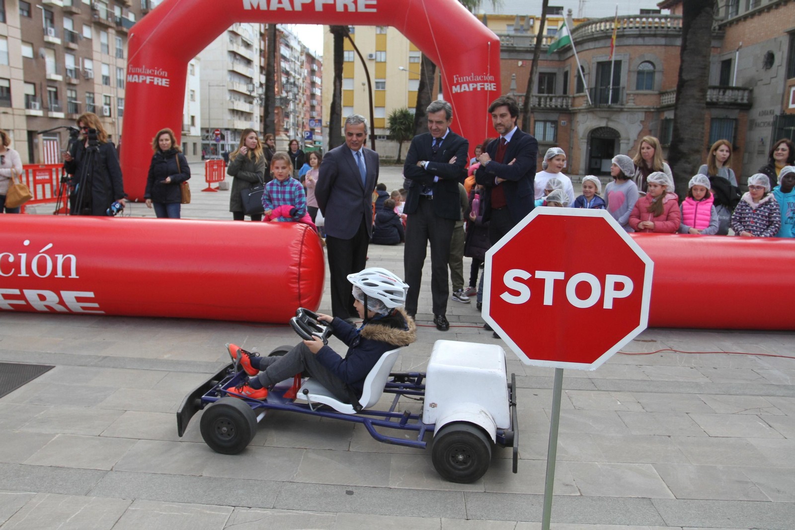 Presentación de la caravana de educación vial de Mapfre