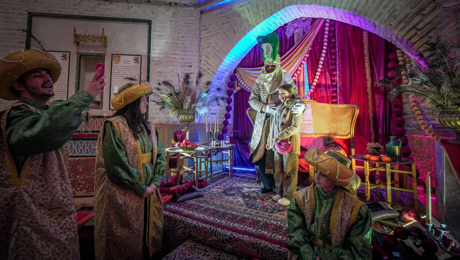 Imágenes del Cartero Real en el Alcázar de Jerez