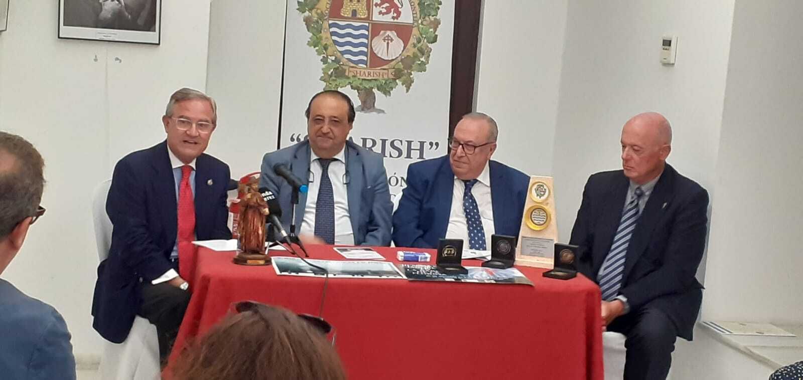 Un momento de la presentación del programa de las V Jornadas Jacobeas en Jerez.