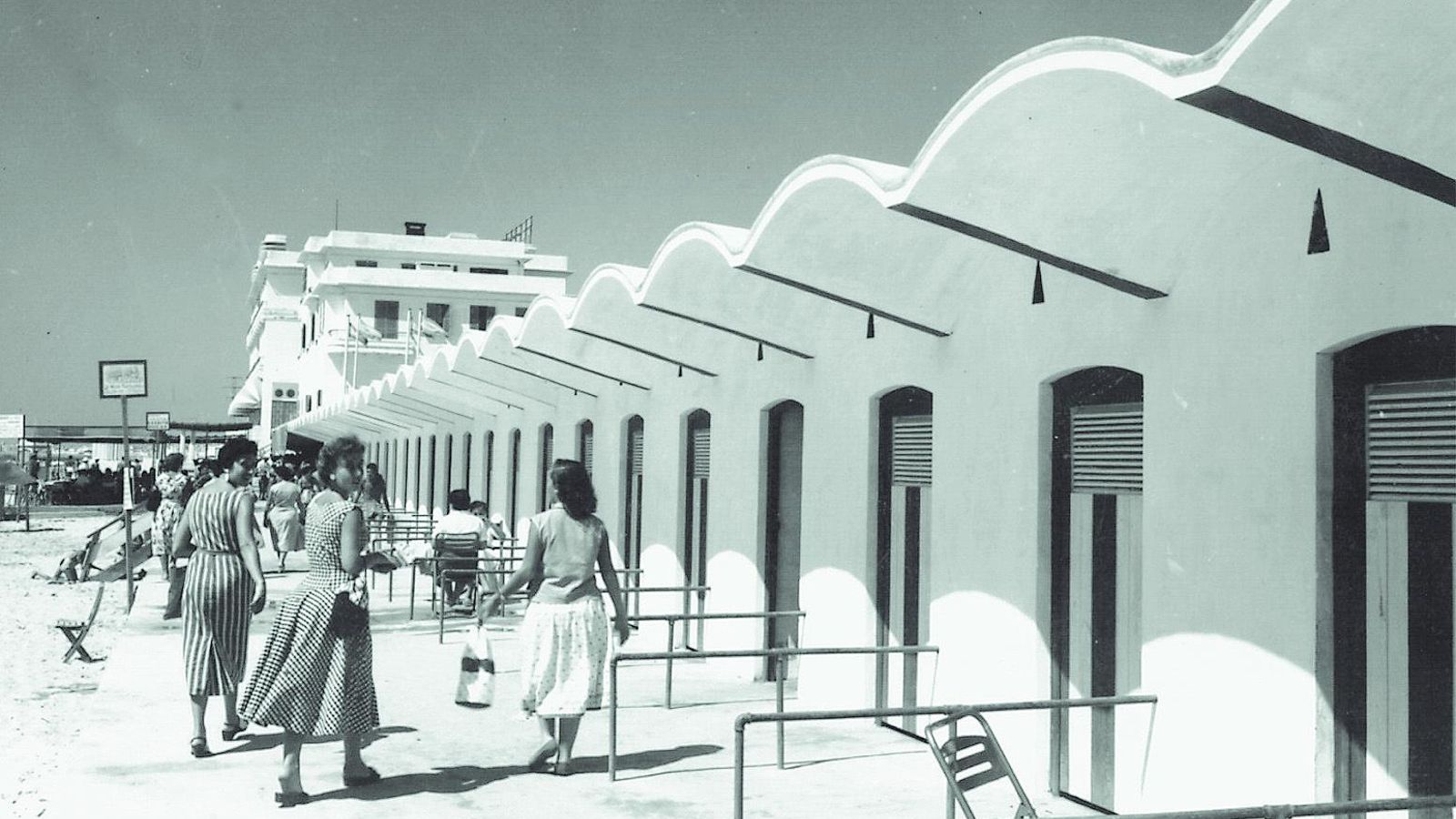 Las casetas de mampostería.