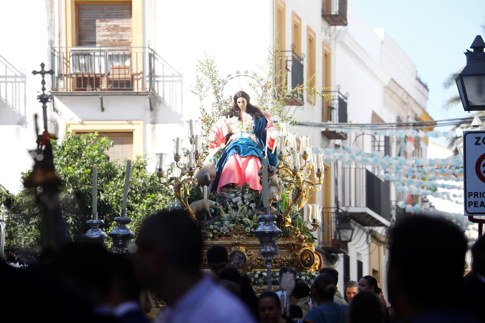 Las mejores fotos del traslado de la Divina Pastora de Córdoba