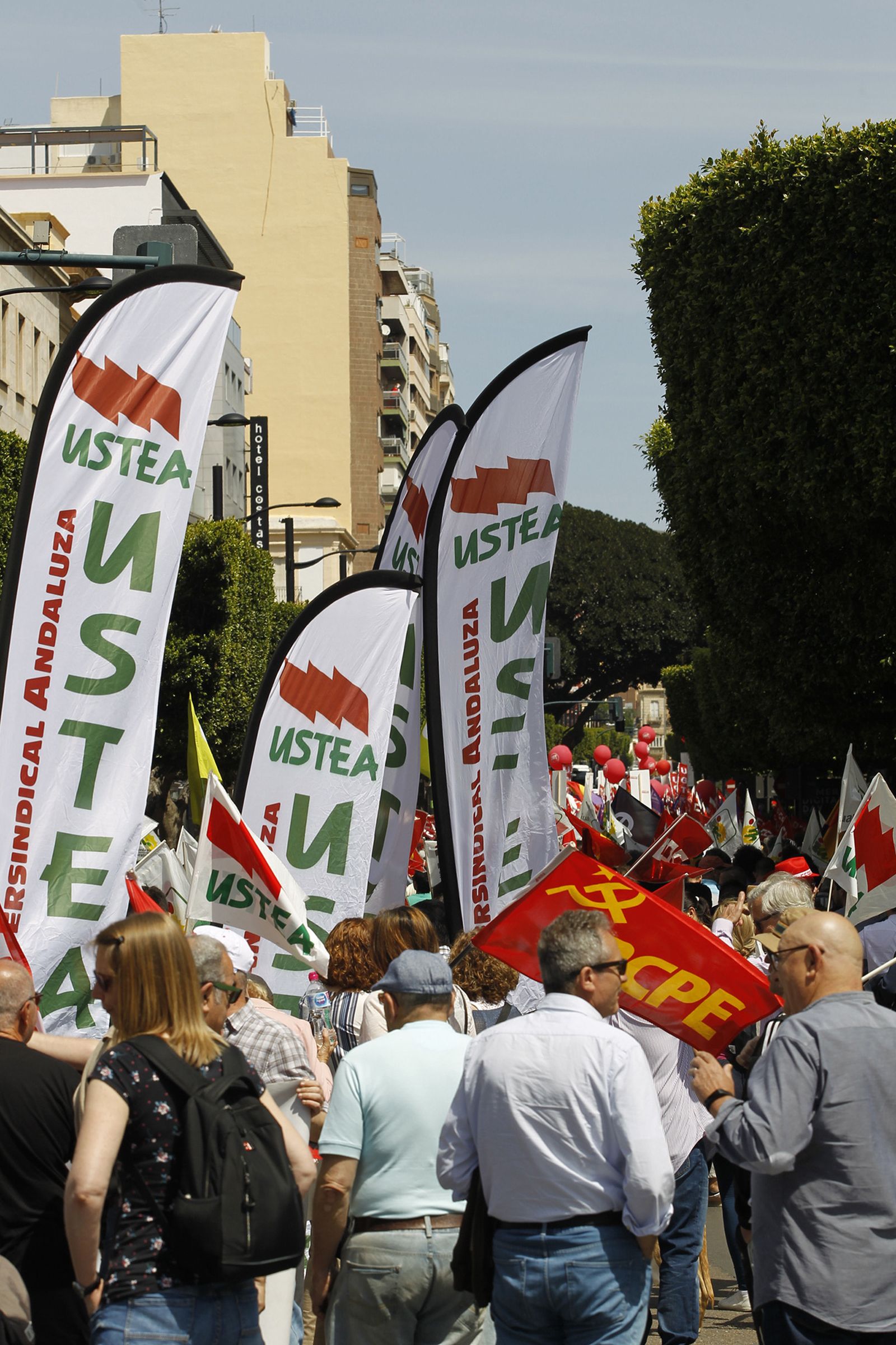 Fotogalería Manifestación del Primero de Mayo. Día Internacional de los Trabajadores. Almería