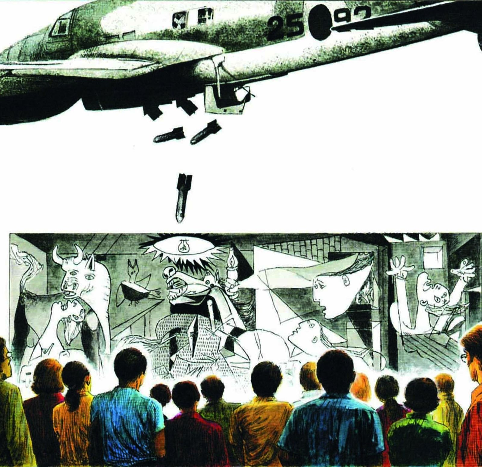 Una imagen de la obra.