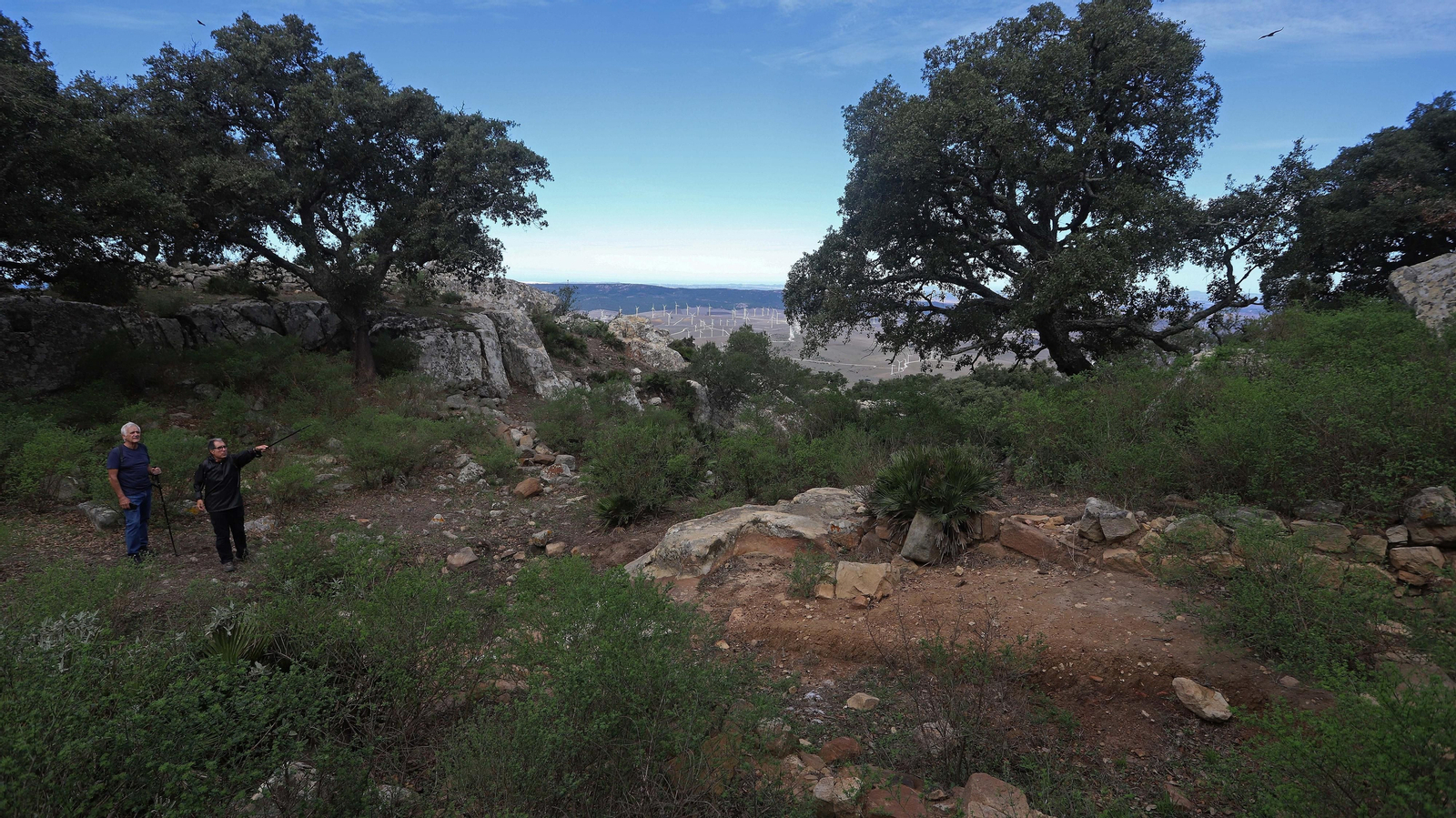 Fotos del asentamiento Turdetano de la Sierra de la Plata  en Tarifa