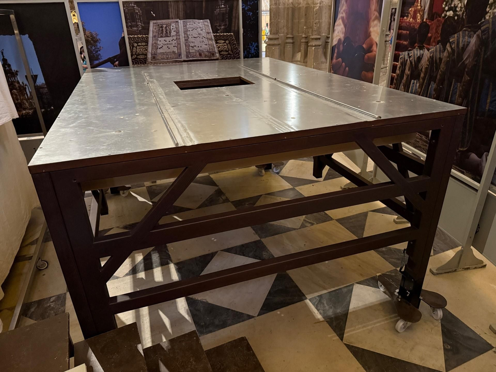 La nueva parihuela de la custodia del Corpus de Sevilla.