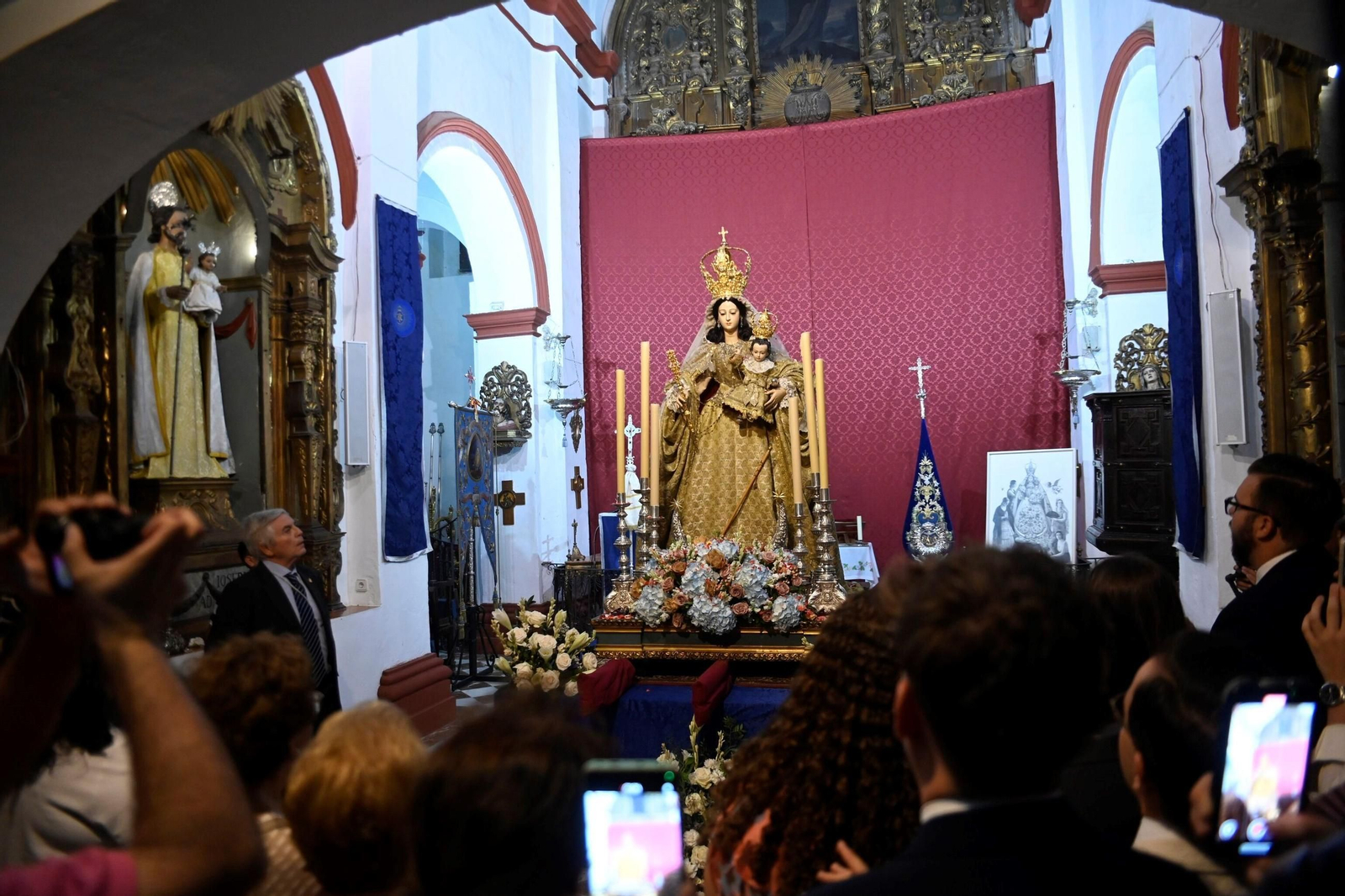 Las imágenes de la vuelta de la Virgen del Socorro a su ermita