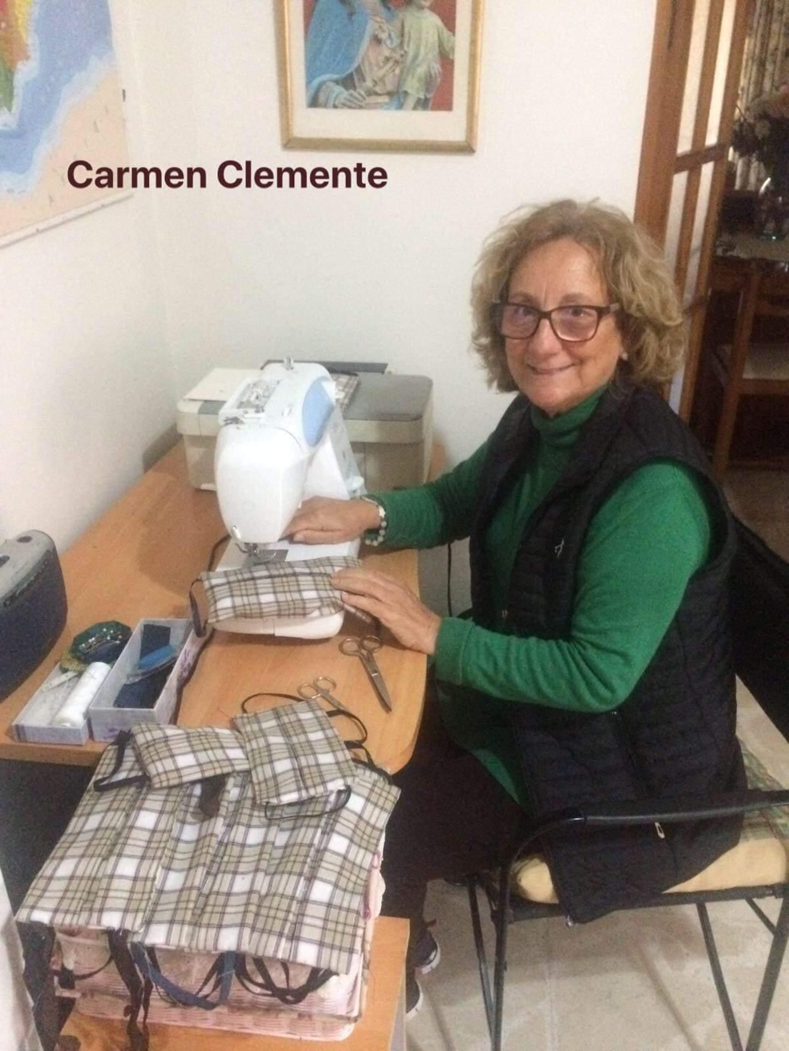 Las costureras de Mascarillas Algeciras