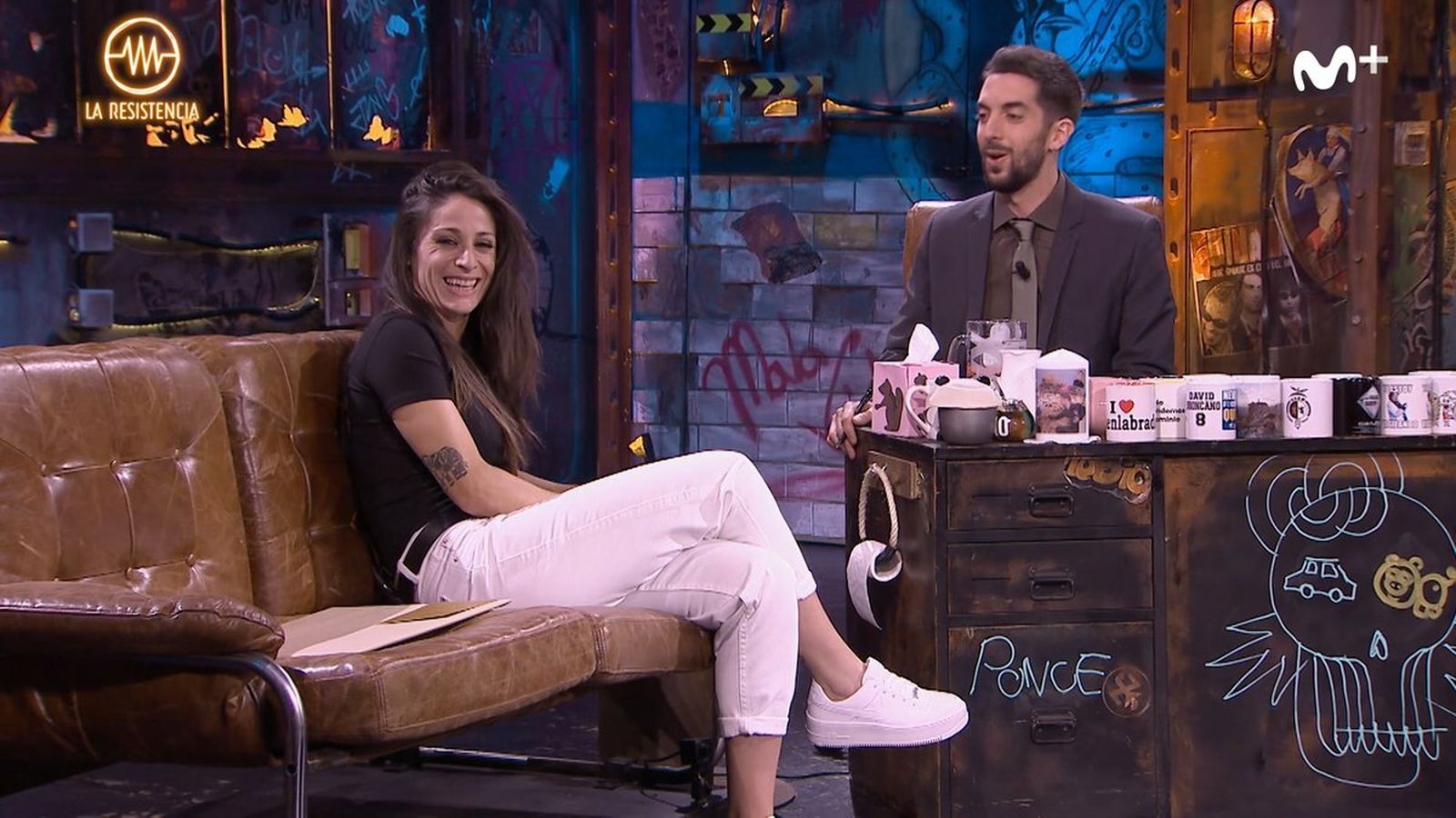 La futbolista granadina Esther González en'La Resistencia'