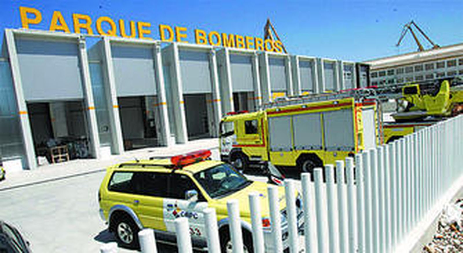 Imagen de la sede del Consorcio Provincial de Bomberos de Cádiz.
