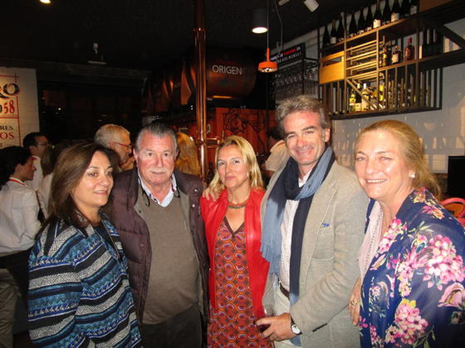 Guadalupe Manrique, Mikel Elorza, Nieves Martínez, Juan Ortiz y Concha Ribelles.

Foto: Ignacio Casas de Ciria