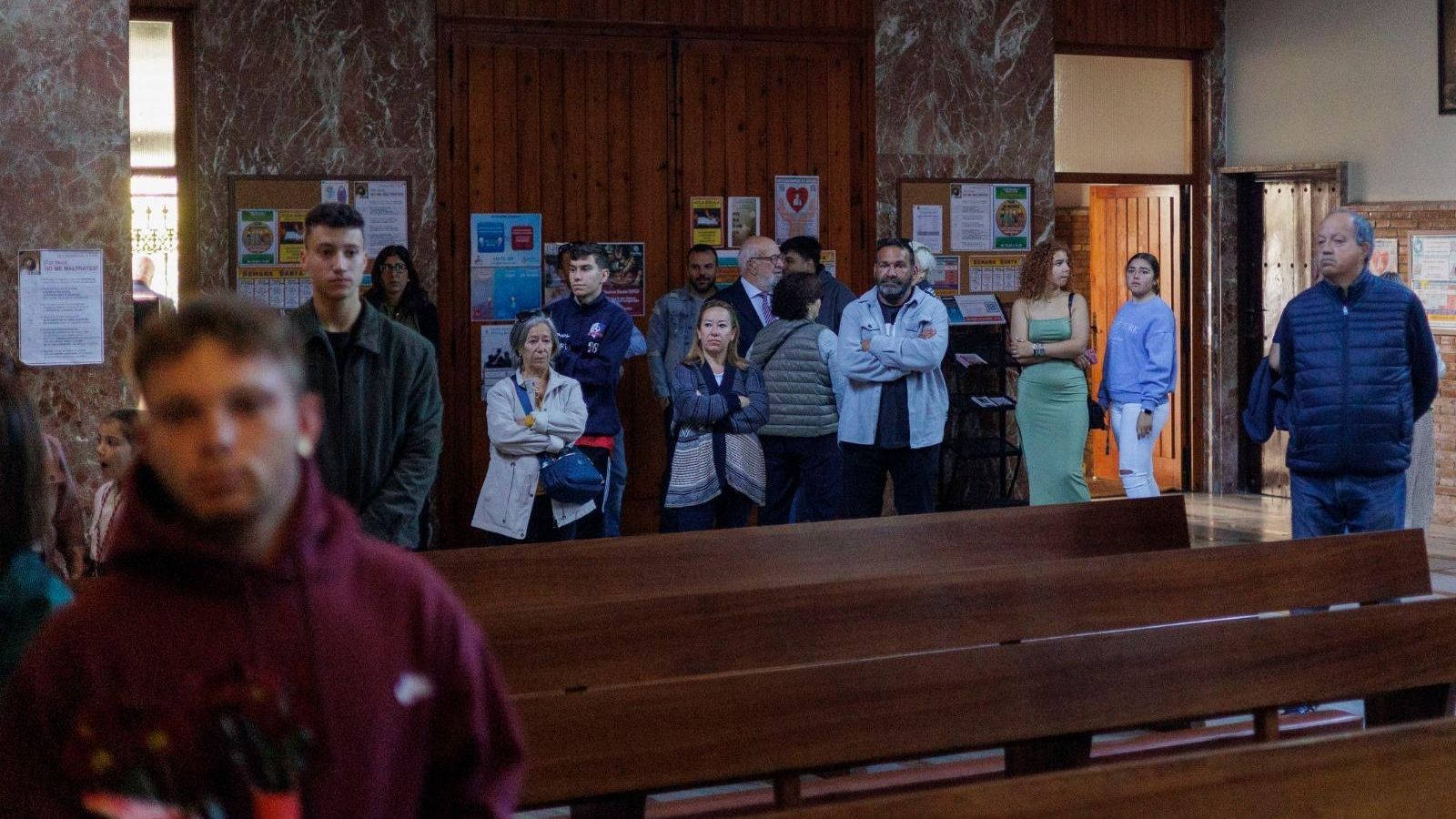 Imágenes de un Jueves Santo atípico en el Huerto de la Semana Santa de Cádiz 2023