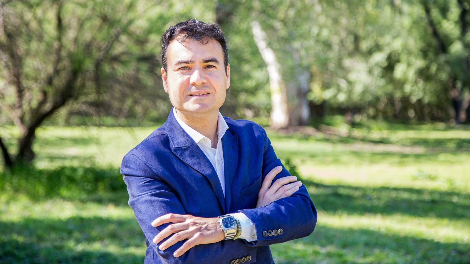 Manuel Fernández Oviedo, alcalde desde 2015 en La Campana, que opta a la reelección con Juntos por La Campana.