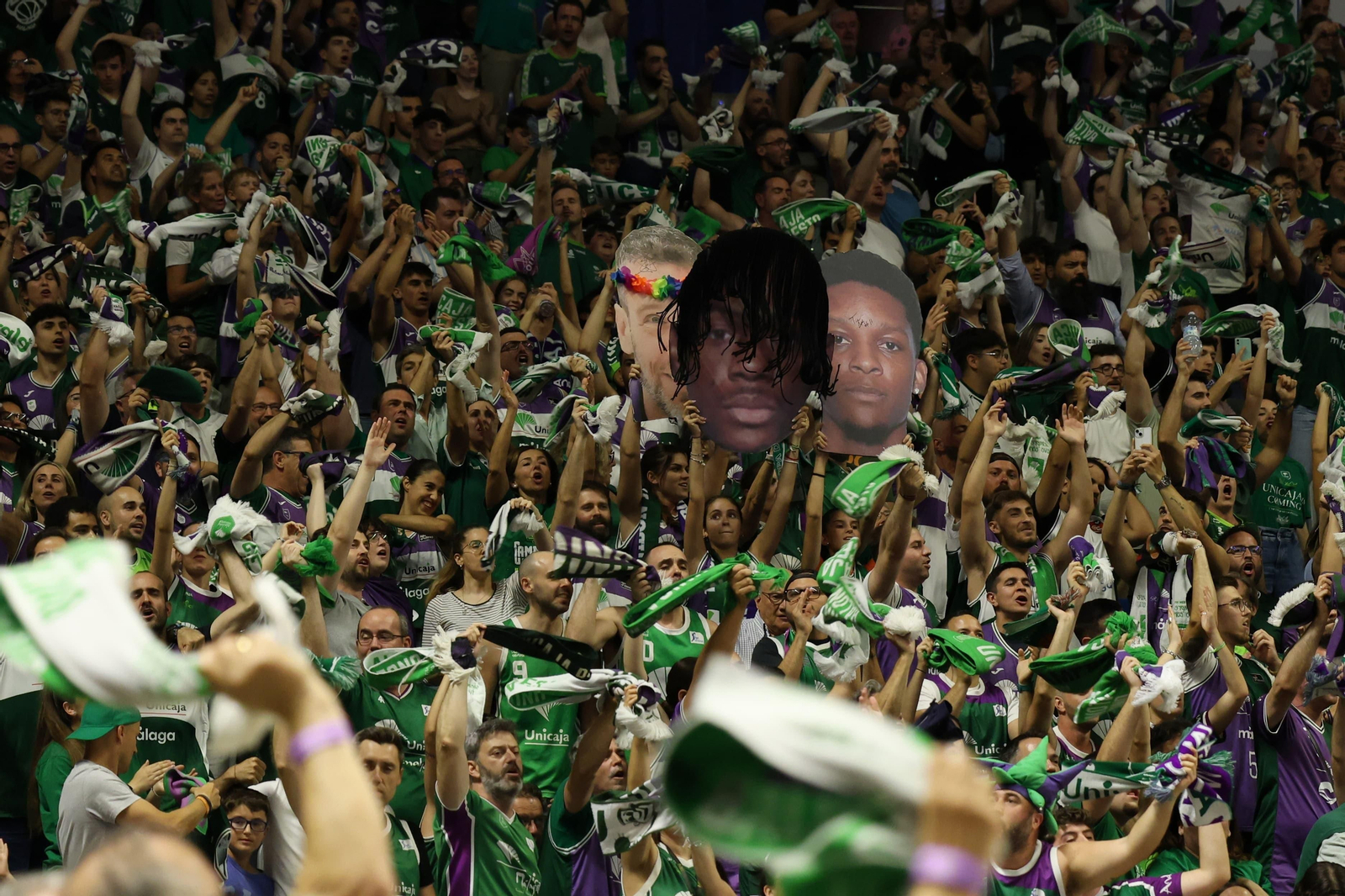 Fotos del Unicaja - UCAM Murcia