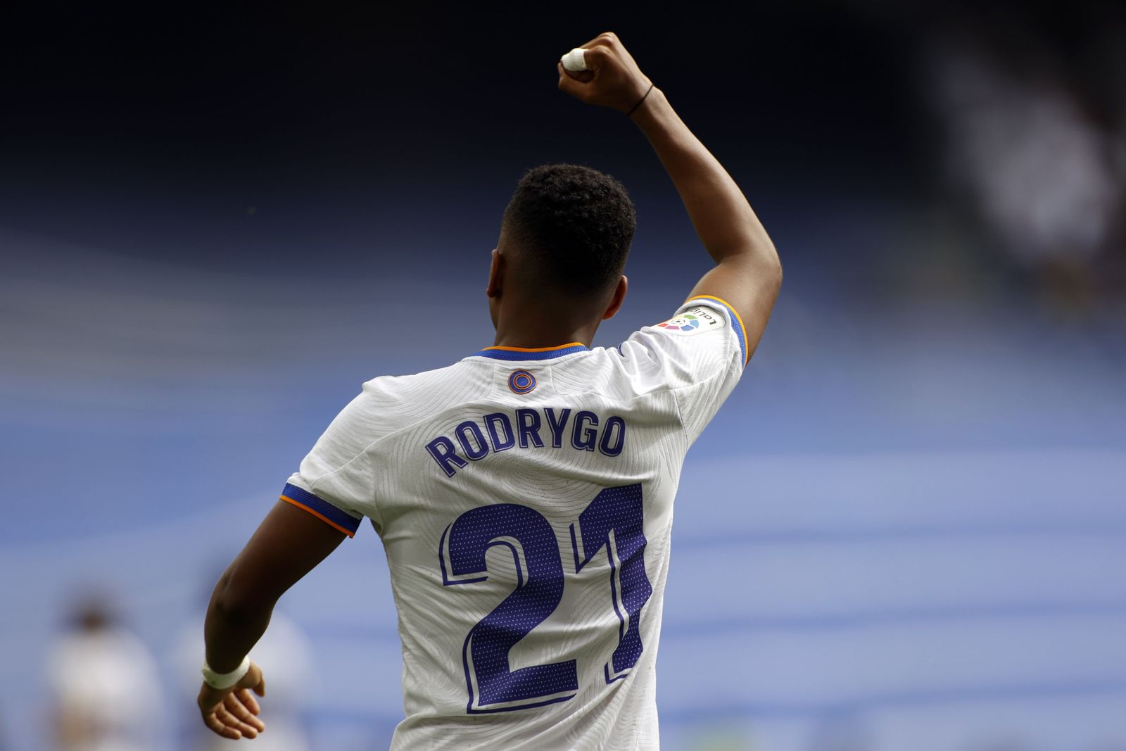 Victoria del Real Madrid y celebración del título de Liga