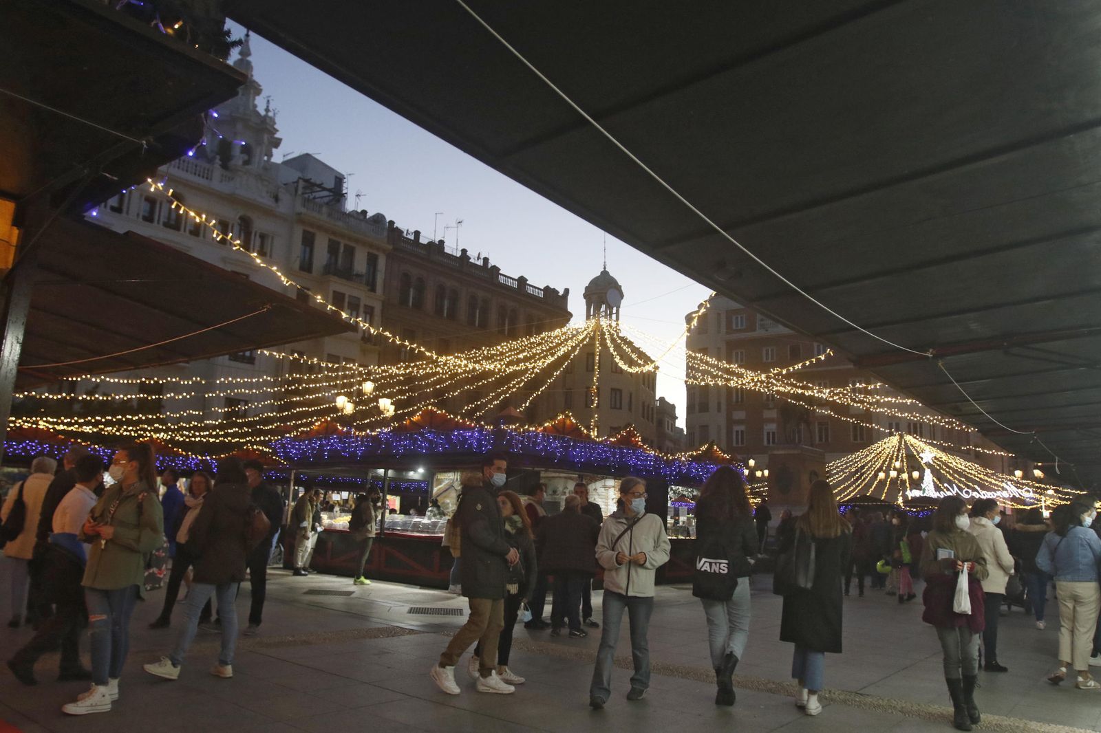 El mercado navideño de Las Tendillas, en fotografías