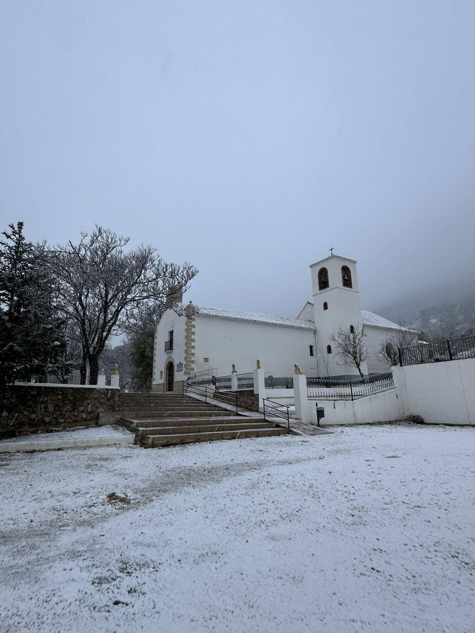 Bella postal navideña en María.