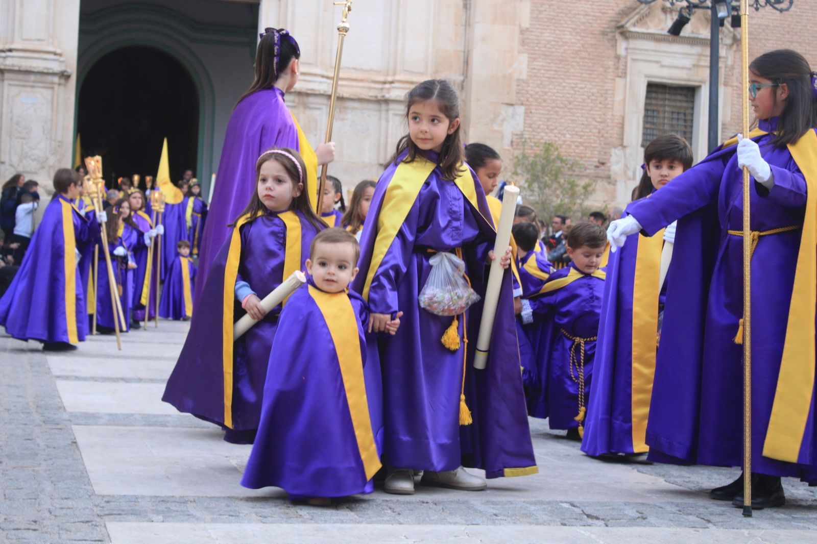 Las imágenes de las procesiones del Jueves Santo en Vélez Rubio
