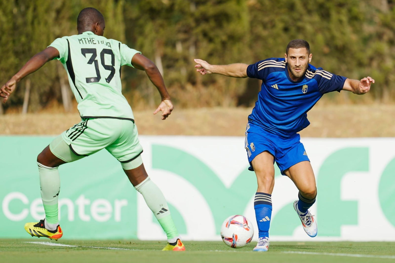 Weissman durante el primer encuentro de pretemporada Weissman durante el primer encuentro de pretemporada