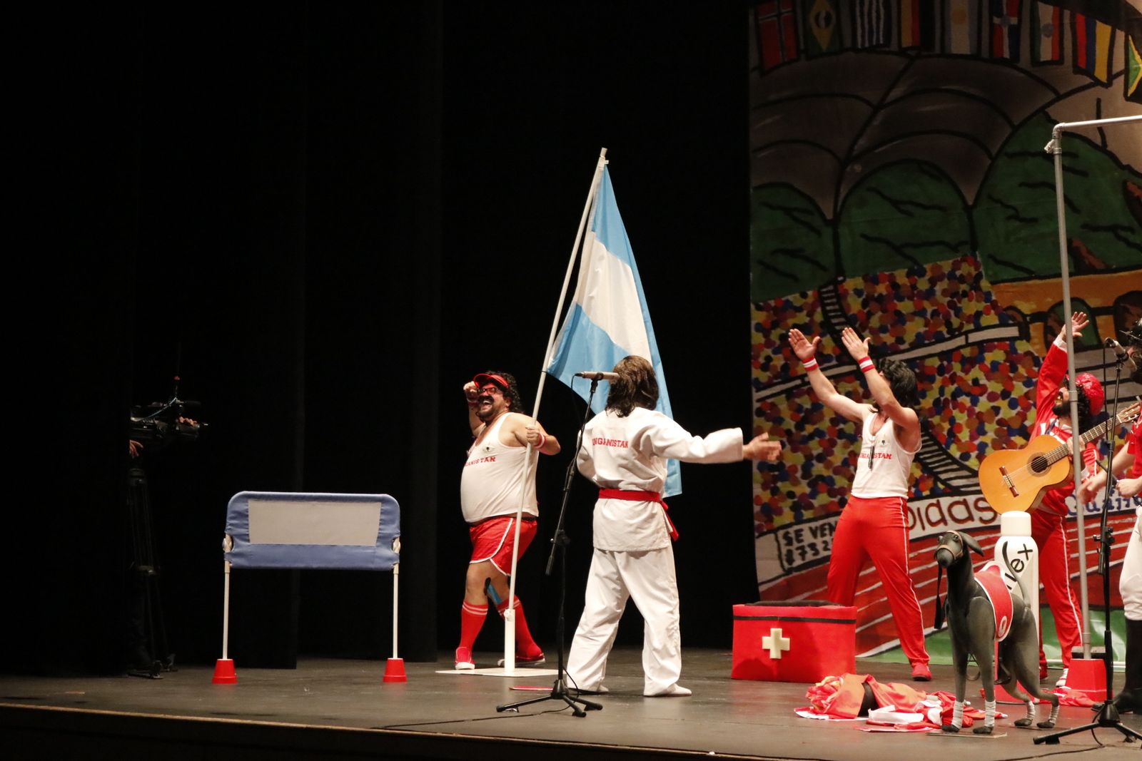 Final del concurso de Carnaval de la Concha Fina de La Línea