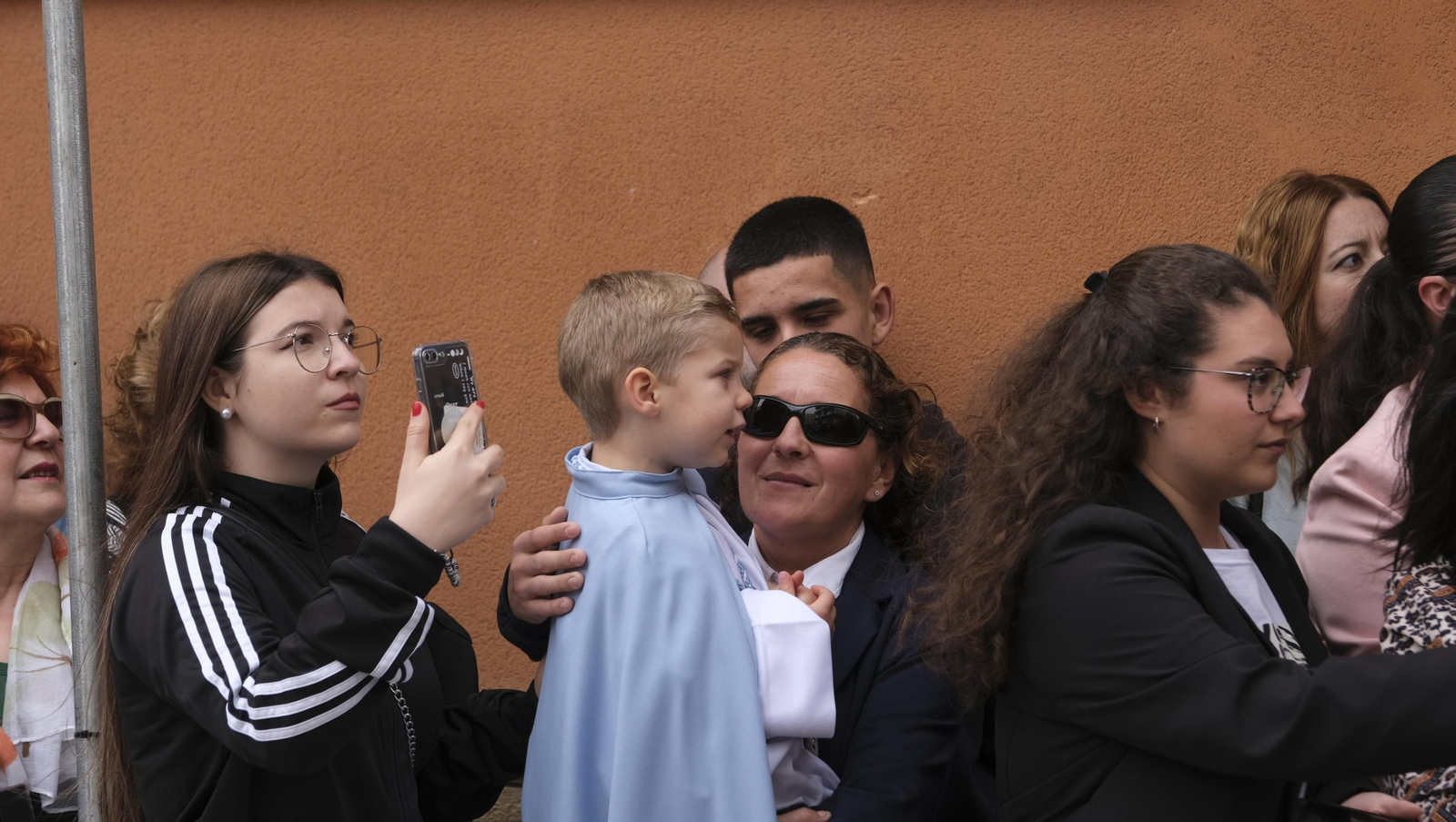 La procesión de Los Ángeles en Almería, en imágenes