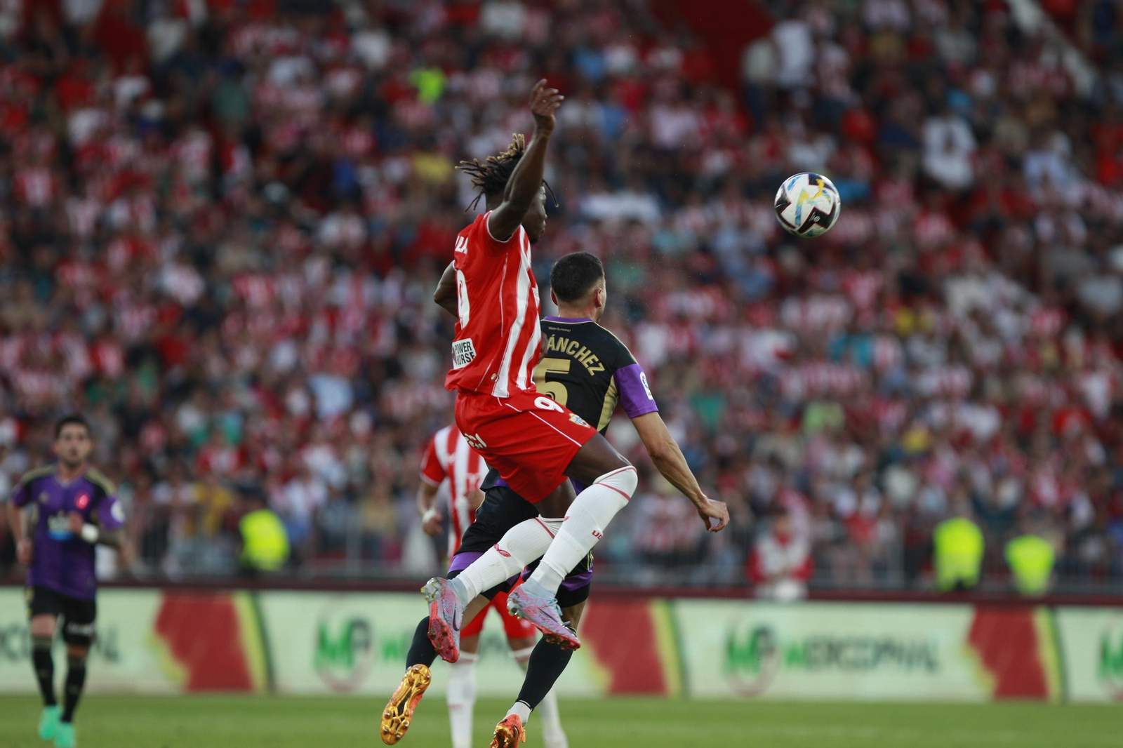 Imágenes del partido U.D. Almería-Real Valladolid C.F.