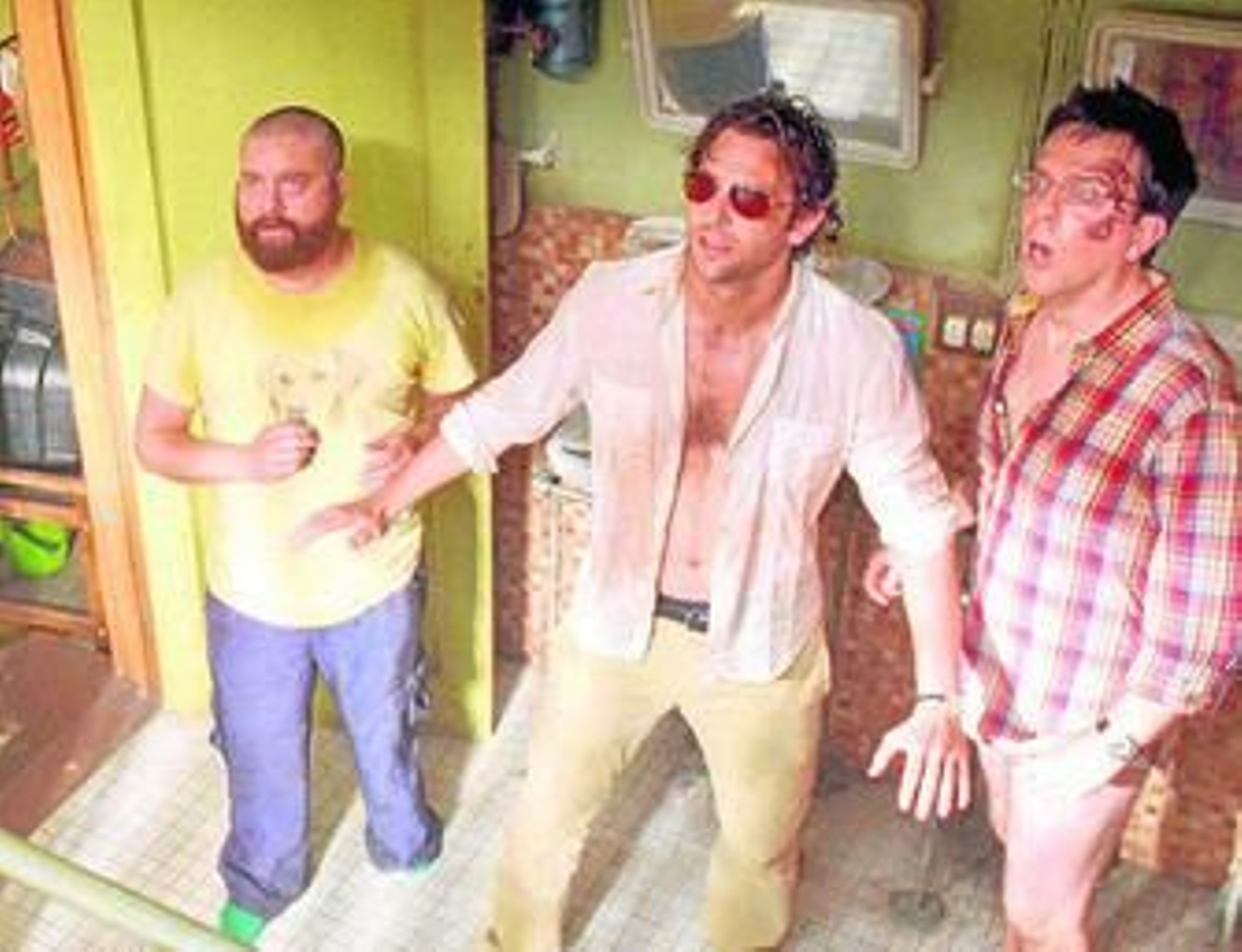 Momentos sorprendentes para los actores y los espectadores definen este filme.