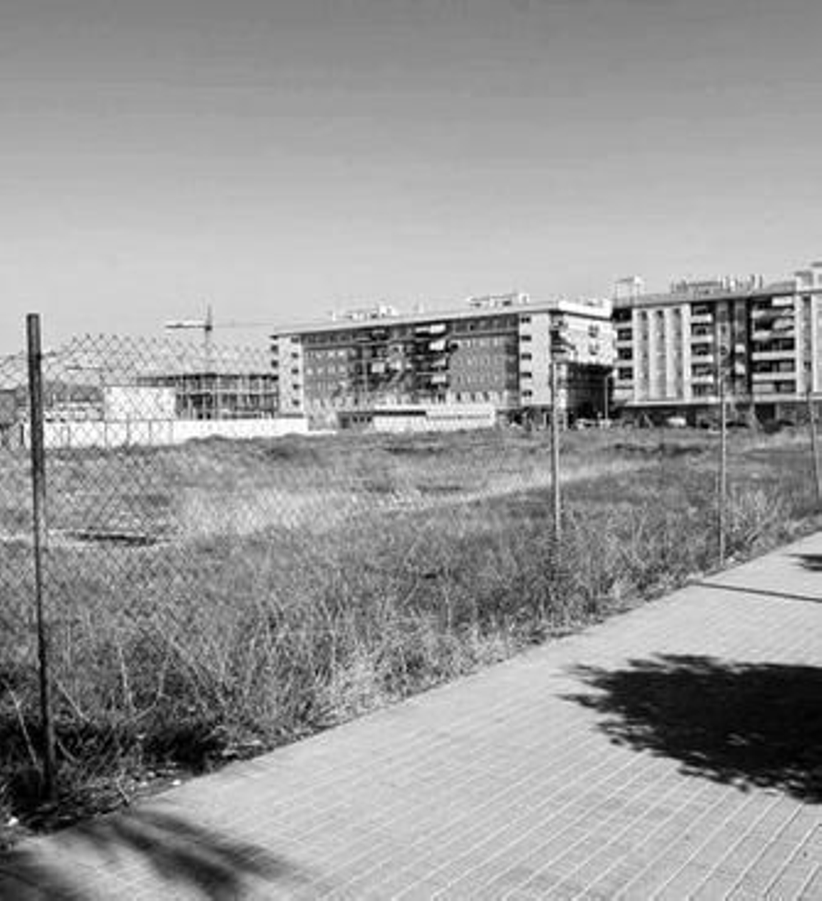 Terrenos libres en la zona del Parque Figueroa.