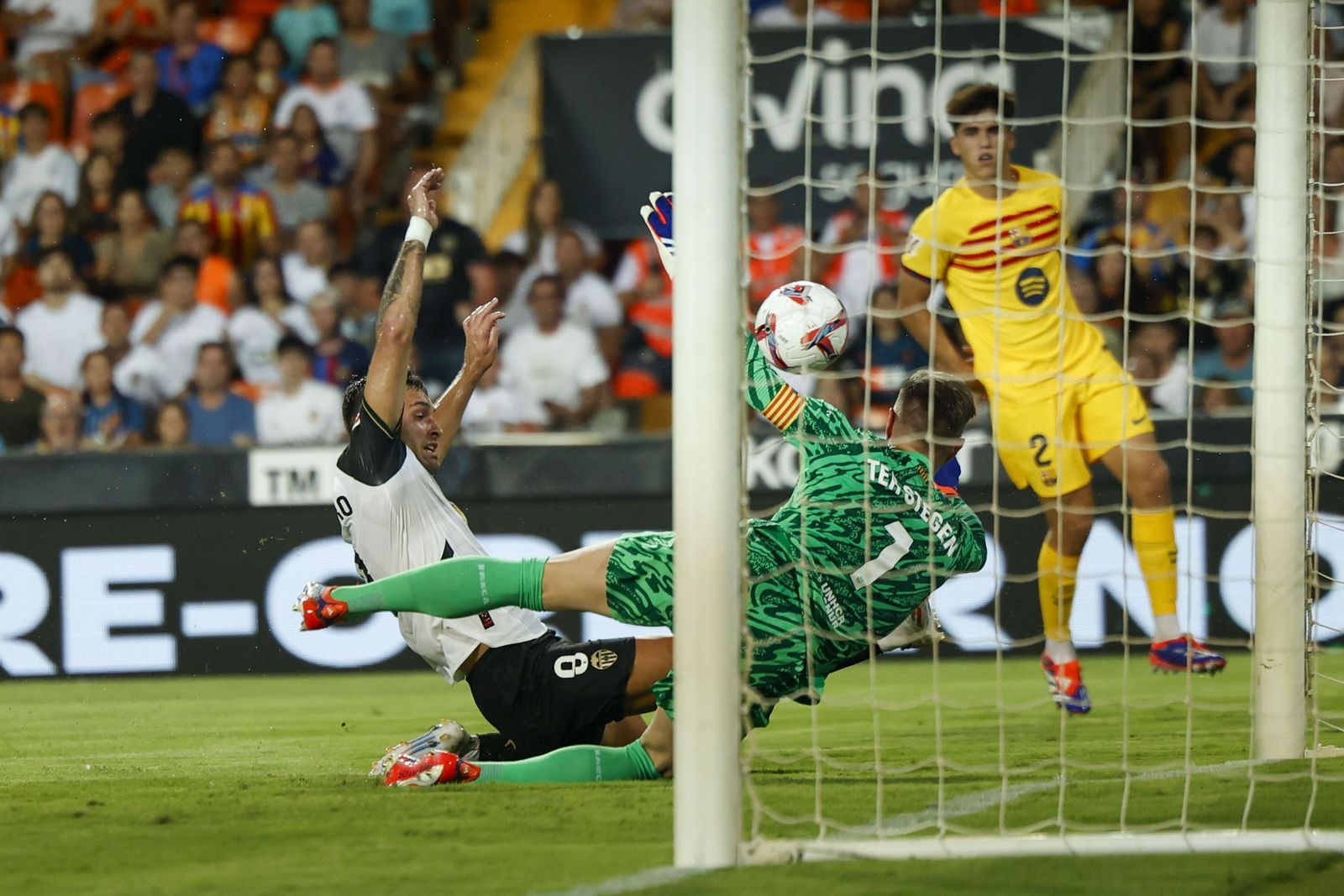 Las imágenes del Valencia - Barcelona