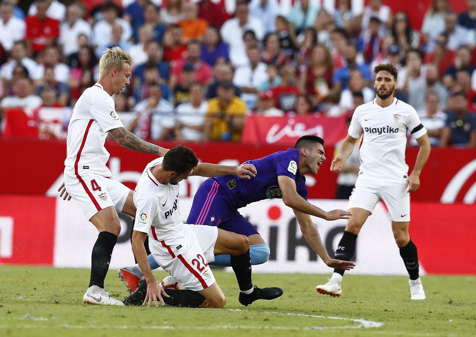 Las imágenes del Sevilla-Celta