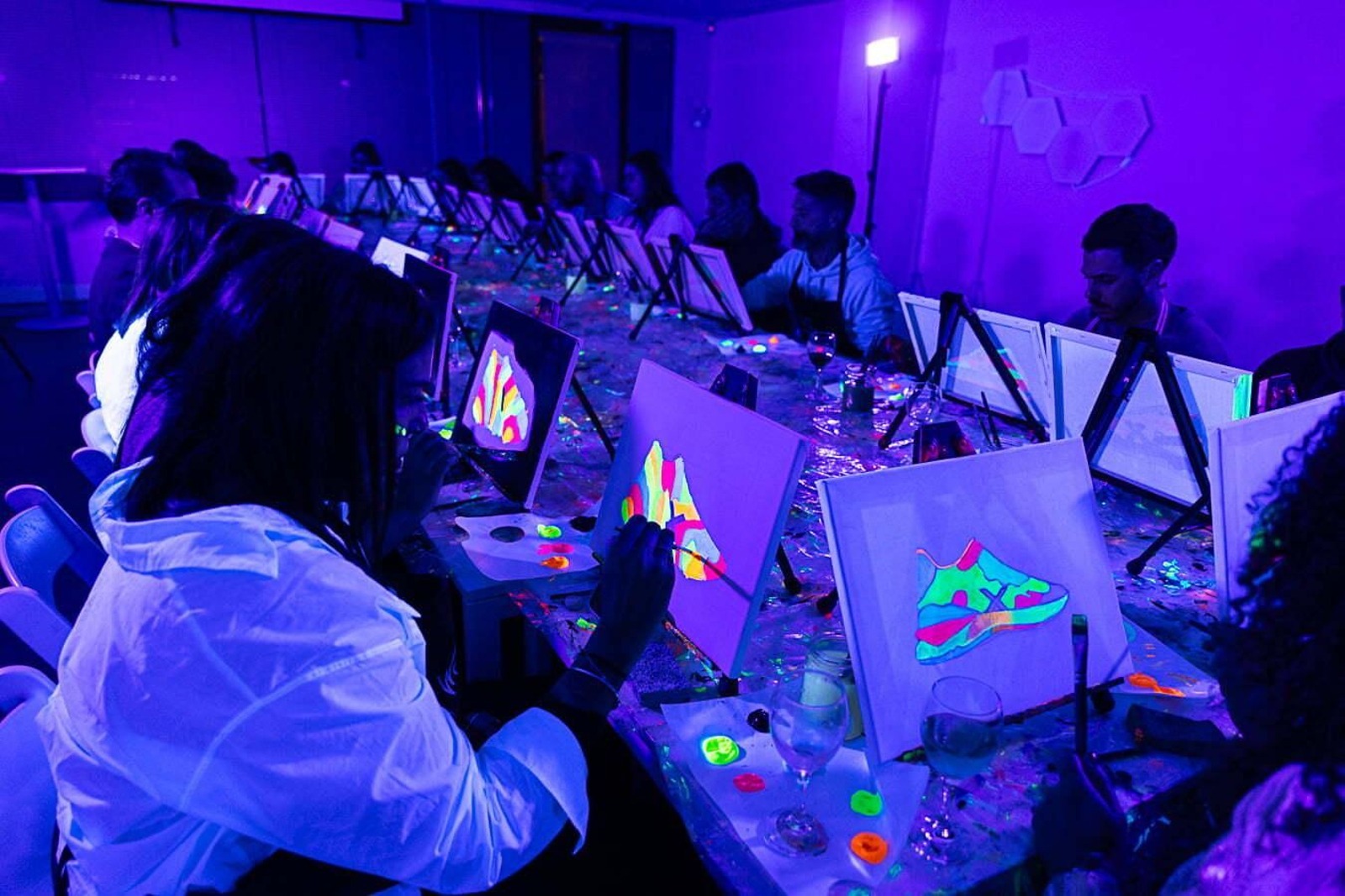 Fotografía durante una de las clases en Winegogh