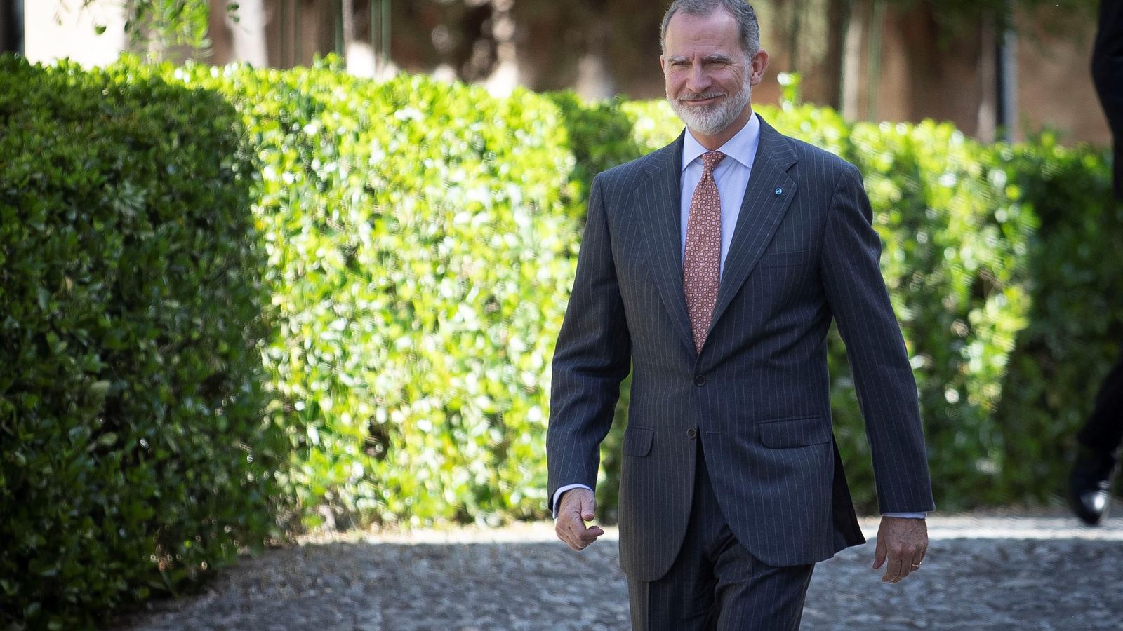 Las fotos de Felipe VI en el Real Monasterio de San Jerónimo de Granada en la reunión de las Reales Maestranzas de España