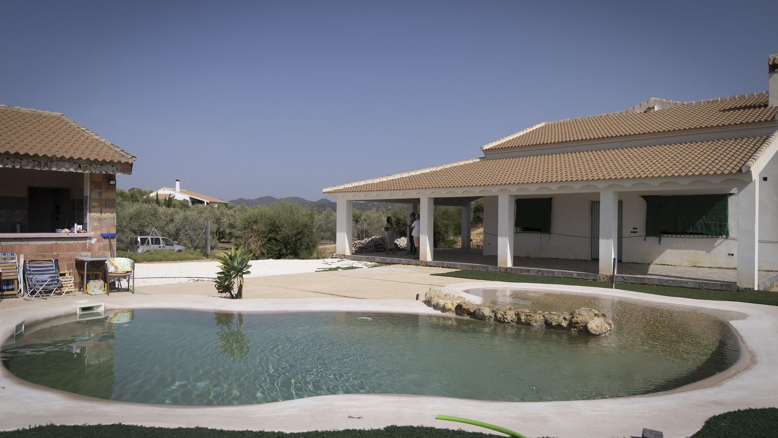 Estado actual de la construcción.