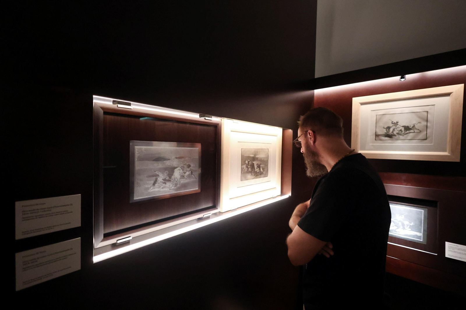 La exposición 'Goya/Picasso. Tauromaquias' del Centro Cultural Fundación Unicaja, en fotos