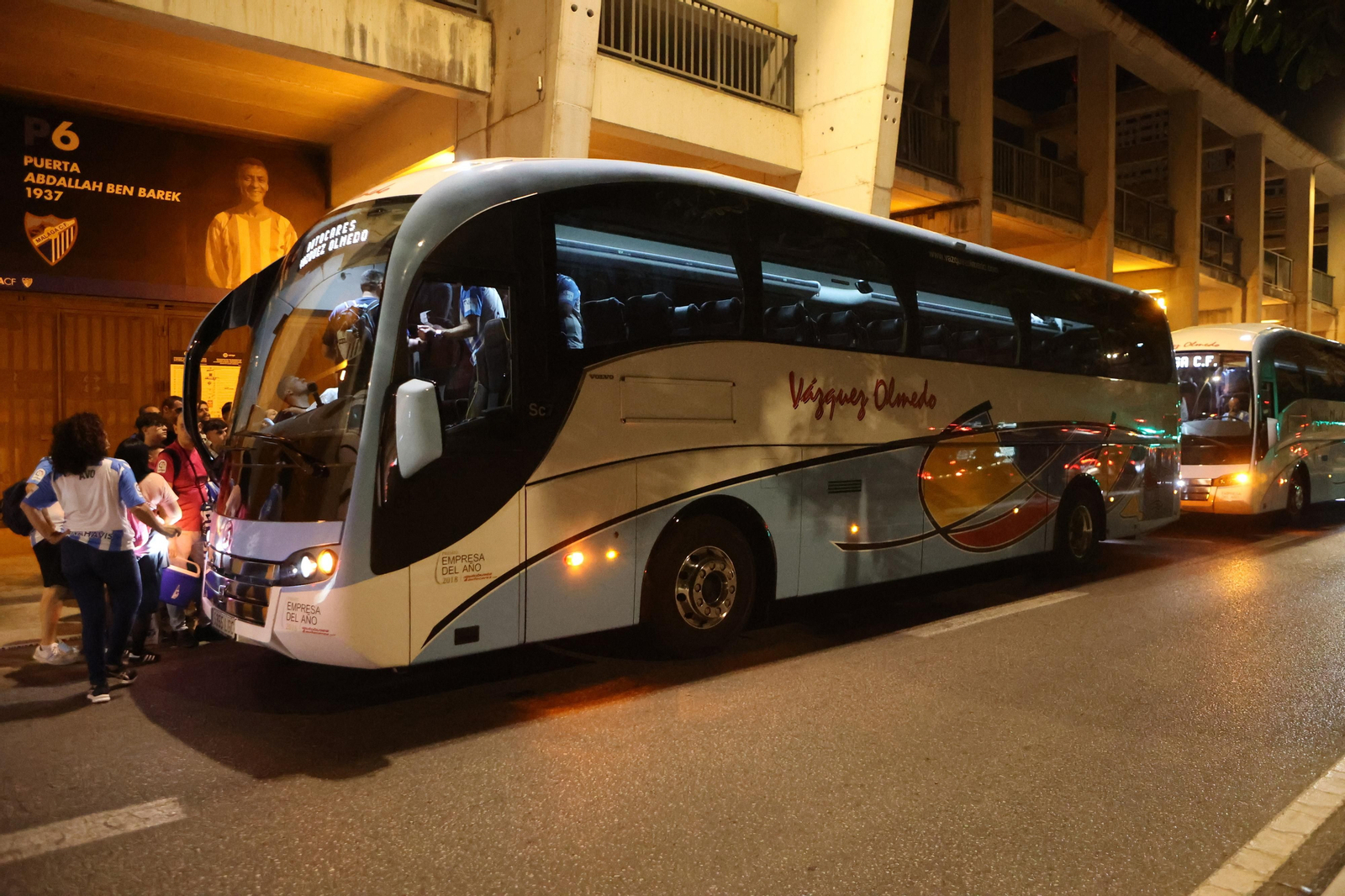 El malaguismo sale para empujar ante la Ponferradina