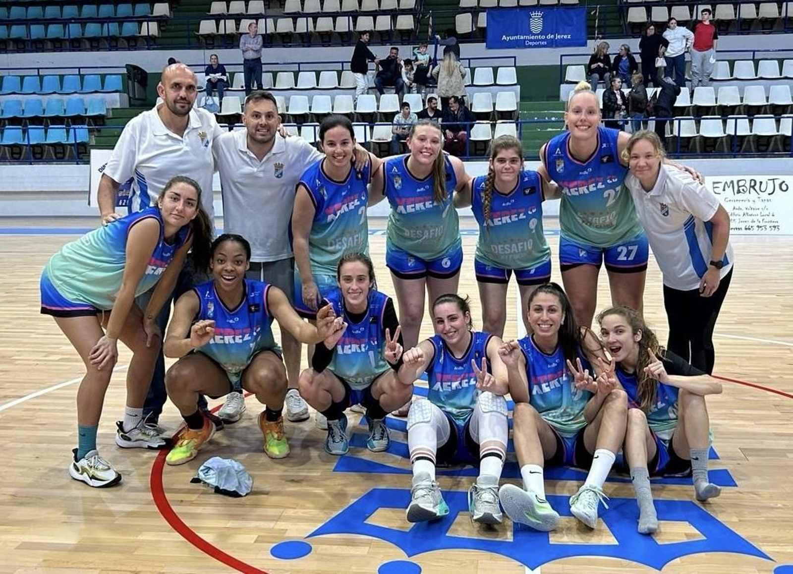 El Baloncesto Xerez CD femenino peleará por el liderato en la última jornada.