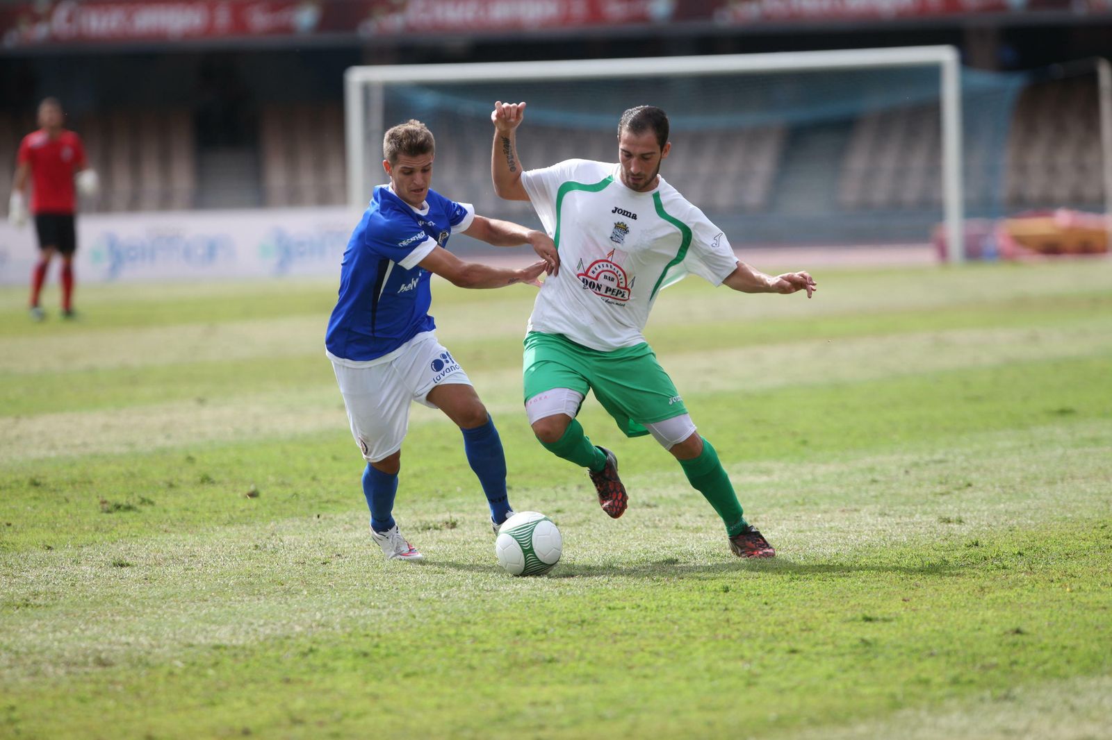 Copero, en un partido en Chapín con el Xerez DFC, puede debutar con el Guadalcacín.