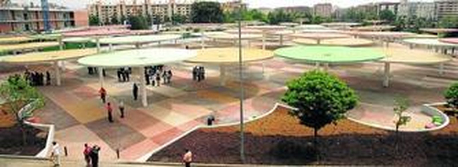 Vista general del nuevo Centro de Actividades Ciudadanas inaugurado ayer.