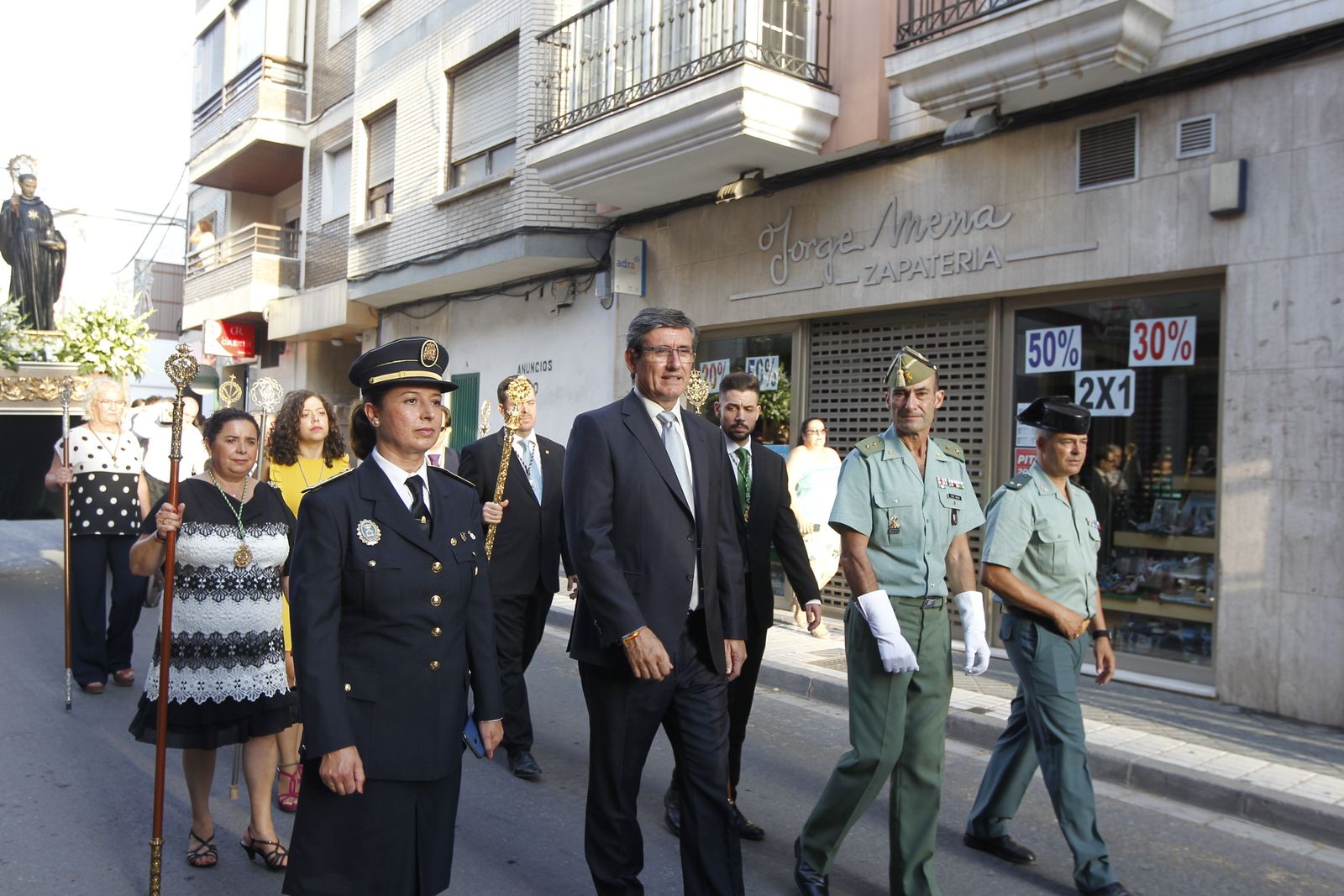 Procesión de la Virgen del Mar en Adra
