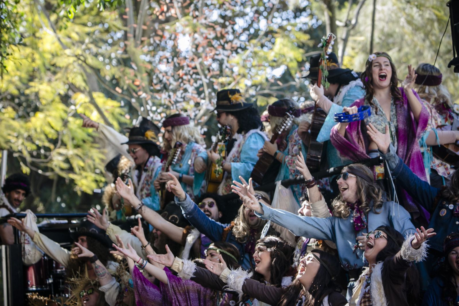 Las imágenes del último domingo de Carnaval