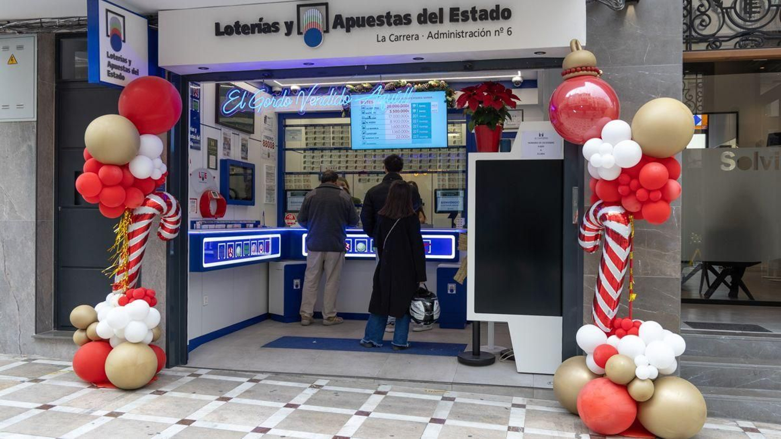 La administración de lotería 'La Carrera' en estos últimos días de venta.