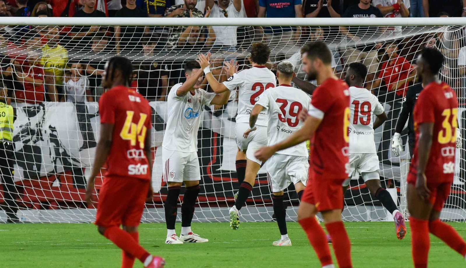 Las imágenes del Sevilla FC Al-Qadsiah FC